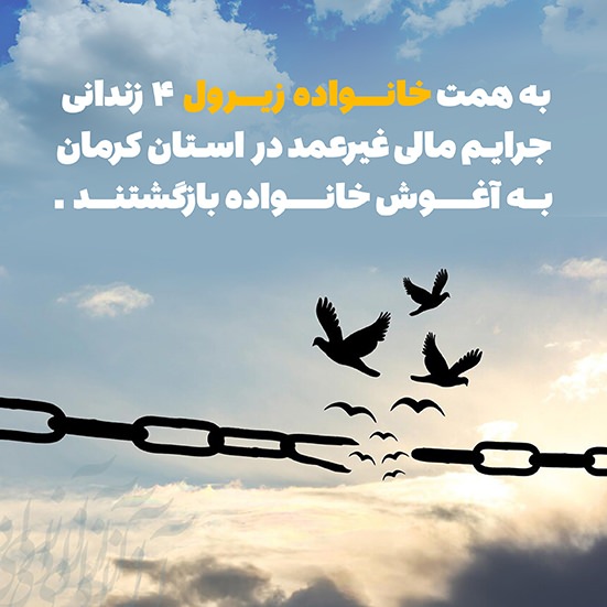  رهایی زندانیان جرایم مالی غیرعمد استان کرمان
